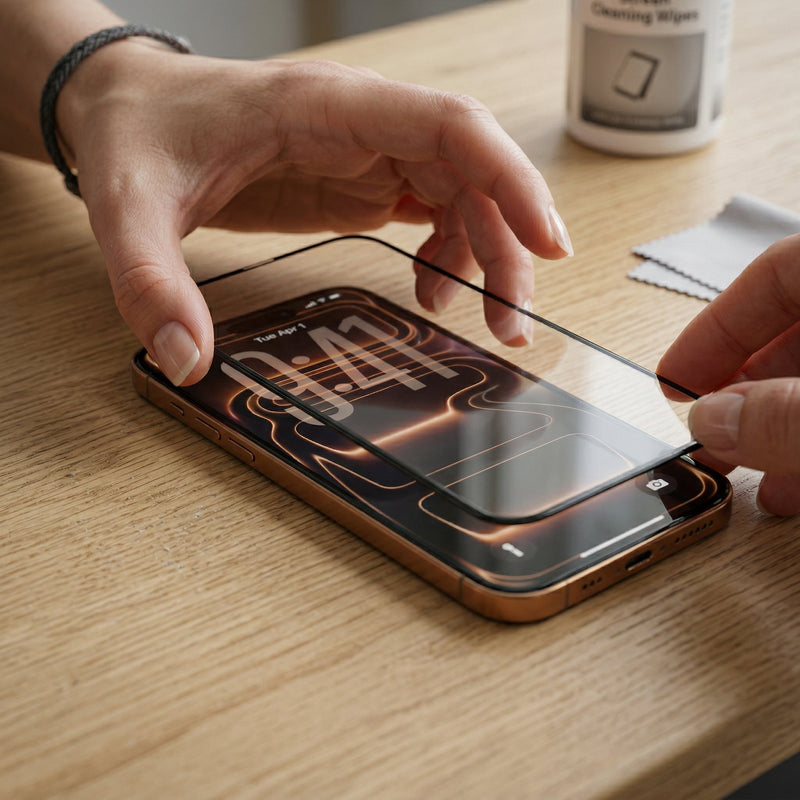 Vidrio Templado Reforzado 9D para iPhone 14 Pro