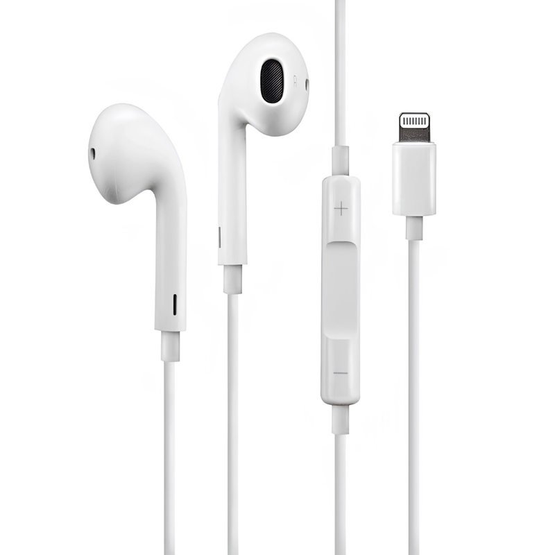Auricular de Cable para iPhone con Ficha Lightning