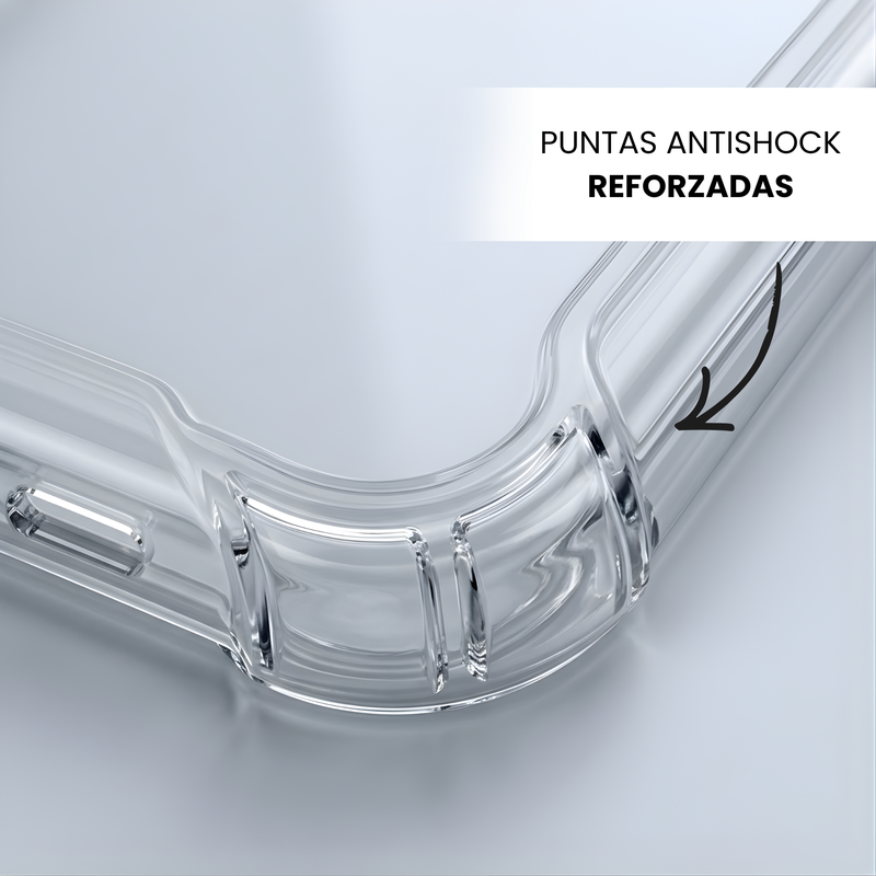 Funda Transparente Antishock Samsung A30s