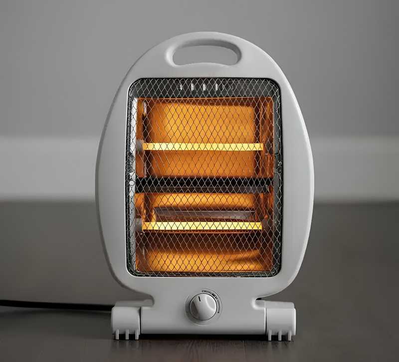 Estufa Alógena Eléctrica 2 Velas 800w