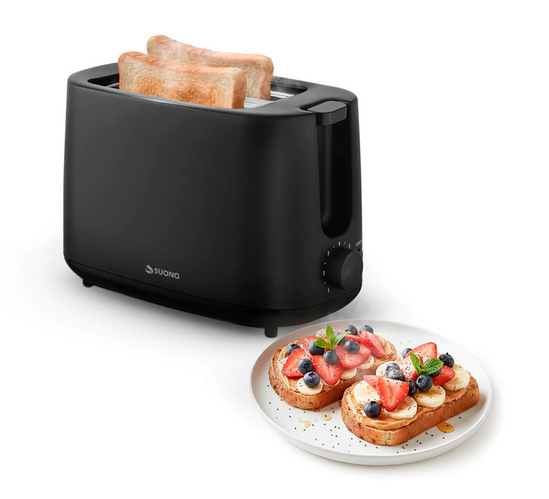 Tostadora Eléctrica 750W Capacidad 2 Panes