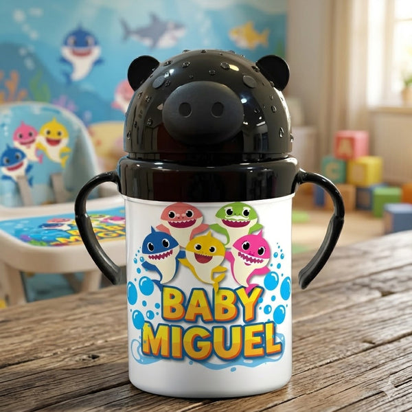 Jarro Térmico con Tapa de Osito Personalizado • El Regalo Más Tierno • Calidad Premium