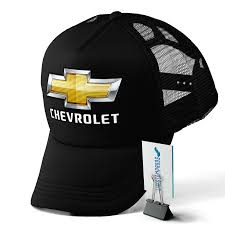Gorra Trucker Chevrolet Negra – Bordada y Ajustable
