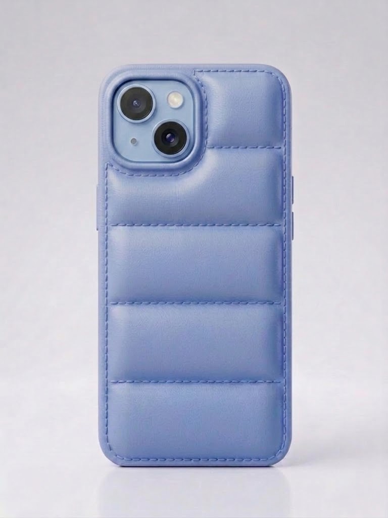 Funda Siliconada Puffer Soft para iPhone 15