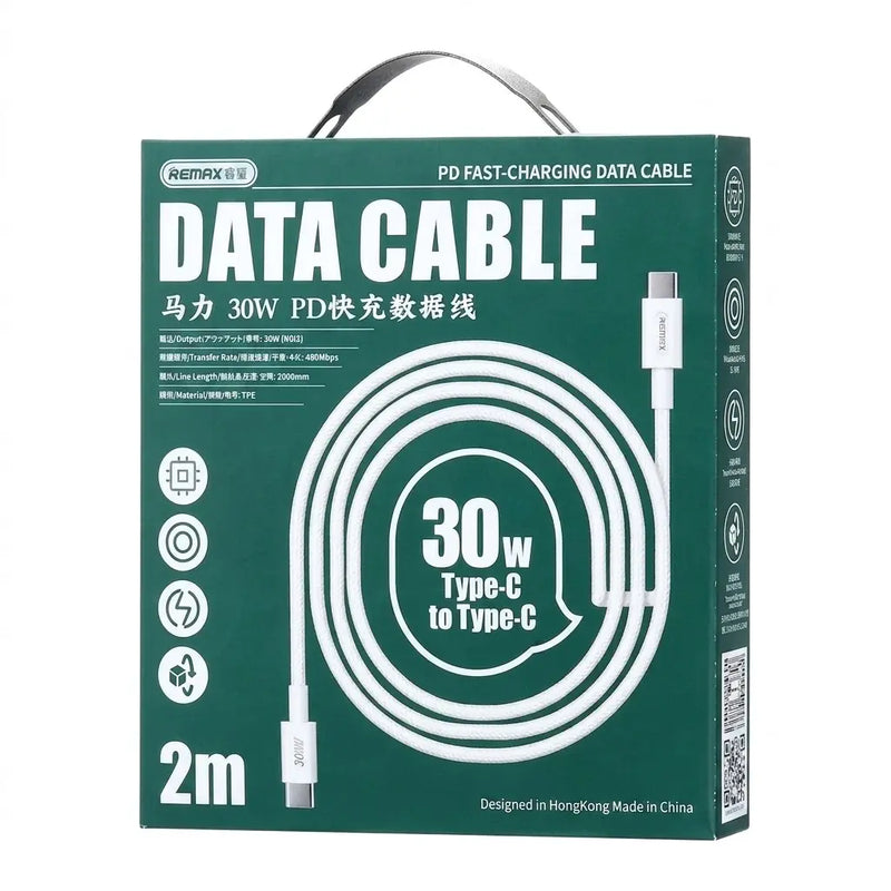 Cable 2 Metro USB Ficha C A C RC-C021