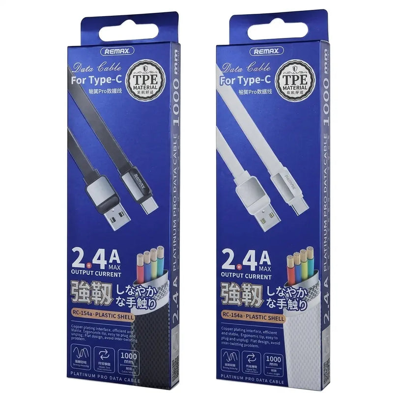 Cable Premium USB TIPO C 2.4A REMAX RC-154a