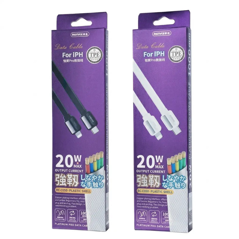 Cable Premium Tipo-C a Lightning 20W REMAX RC-C050
