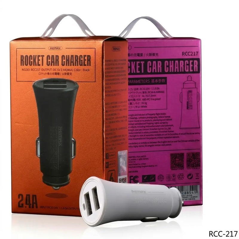 CABEZAL AUTO 2.4A RCC217 REMAX