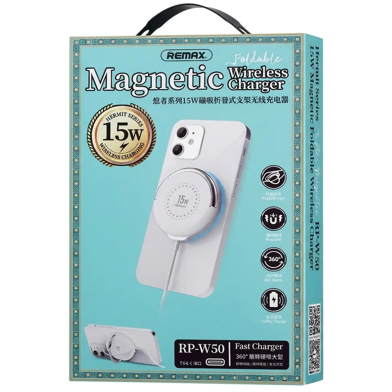 CARGADOR INALAMBRICO 15W RP-W50 REMAX