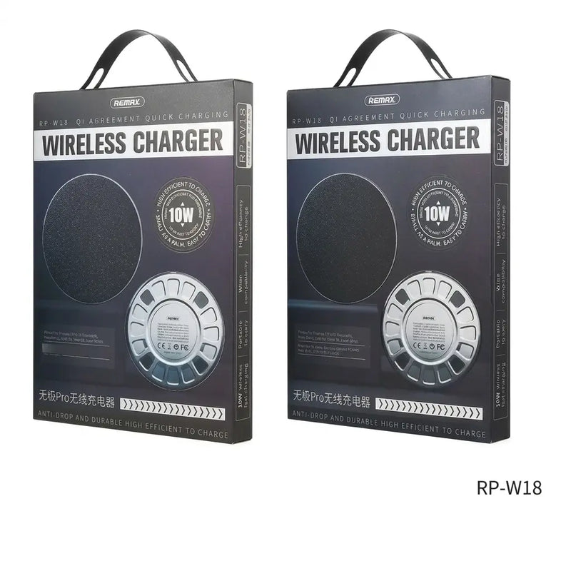 CARGADOR INALAMBRICO 10W RP-W18 REMAX
