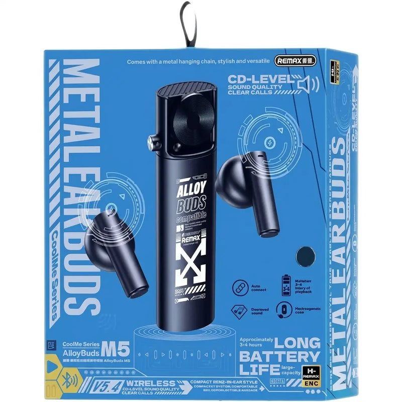 AURICULAR METAL EARBUDS M5 REMAX