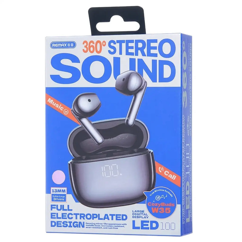 AURICULAR COZYBUDS ELECTROPLATED W35 REMAX