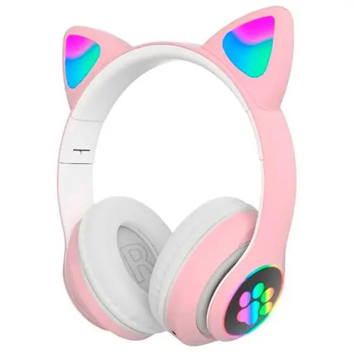 Auricular Vincha Cat Ear con Luces LED
