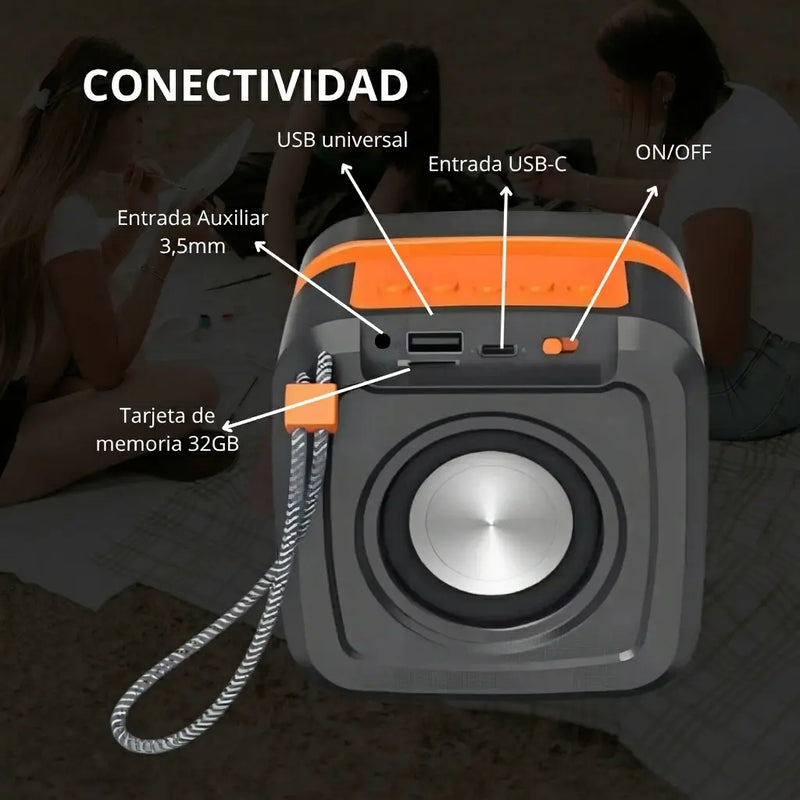Parlante Inalámbrico Bluetooth Chico X911