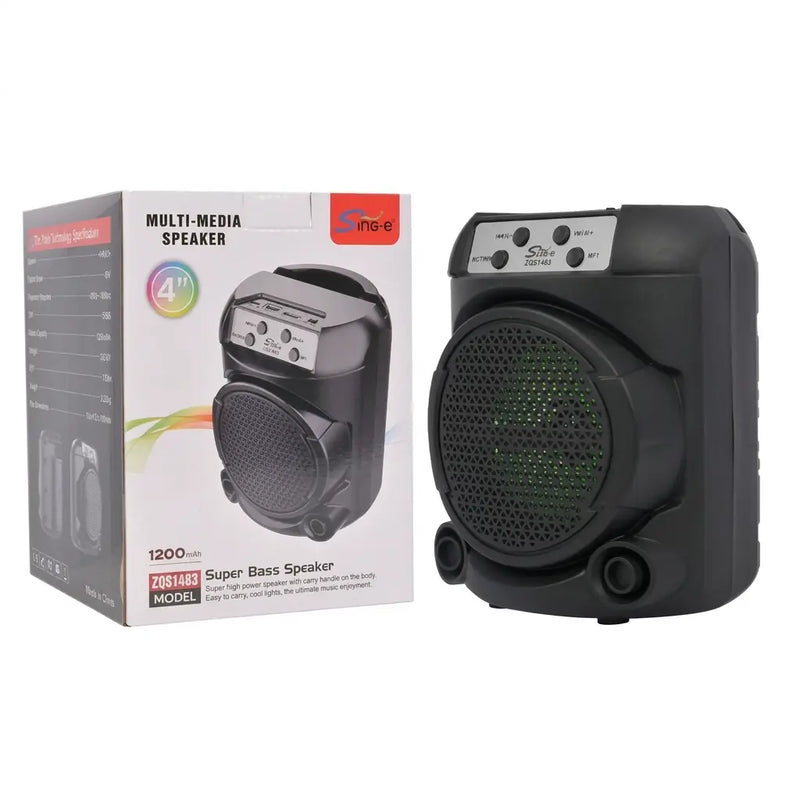Parlante Inalámbrico Bluetooth ZQS-1483