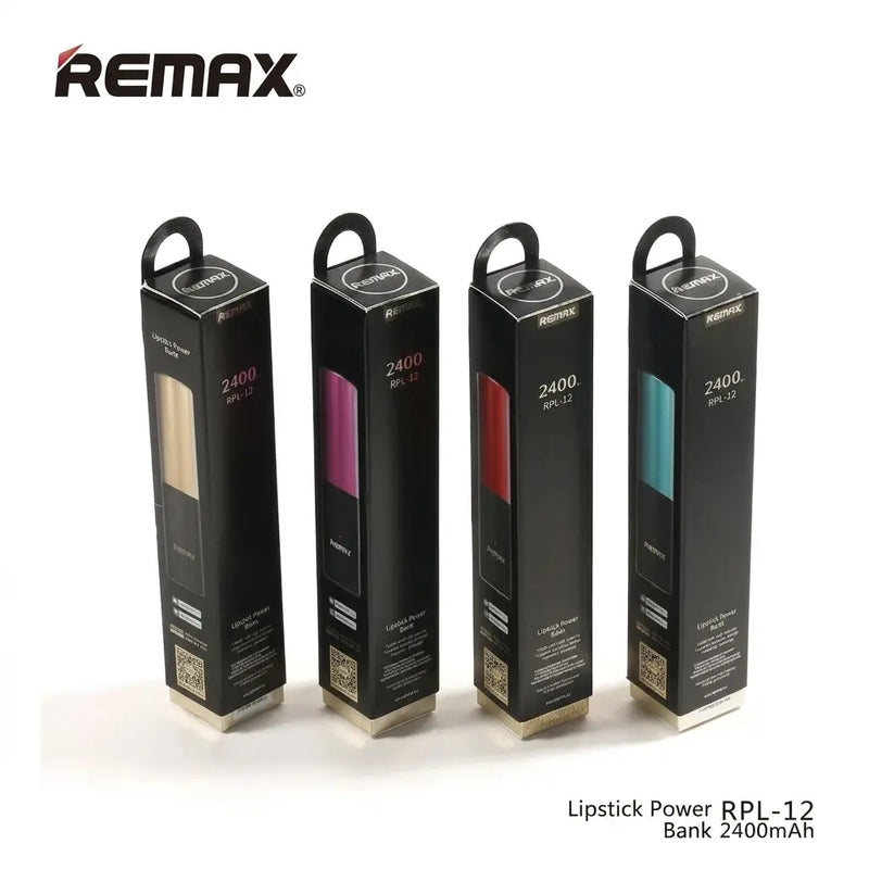 Power Bank LIPMAX 2400 MAH RPL-12 REMAX