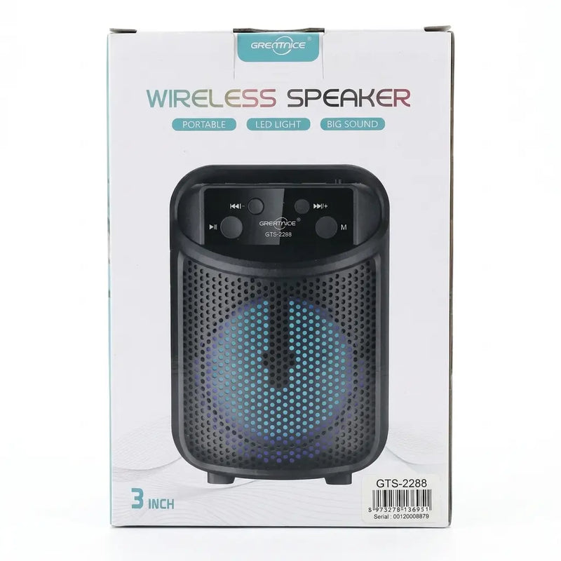 Parlante Inalámbrico Bluetooth GTS-2288