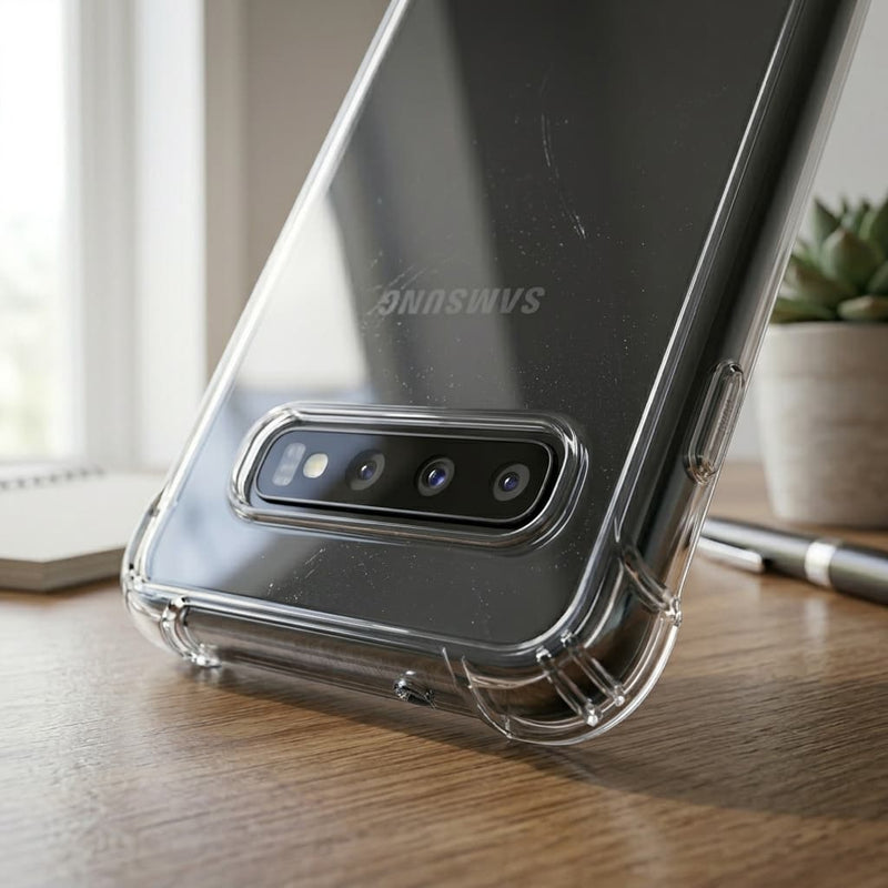 Funda Transparente Antishock Samsung S10
