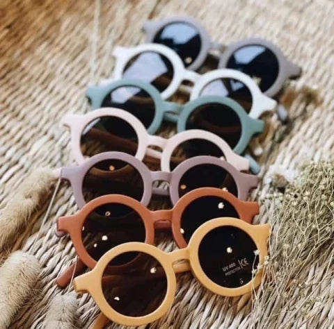 Gafas de Sol Redondas Modernas con Protección UV y Diseño Trendy