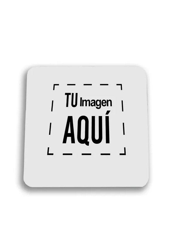 Posavasos Cuadrados Polímero Personalizados