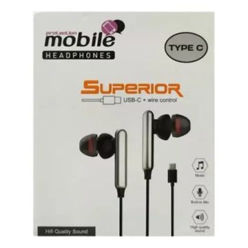 Auricular con cable ficha C Mobile con gomita