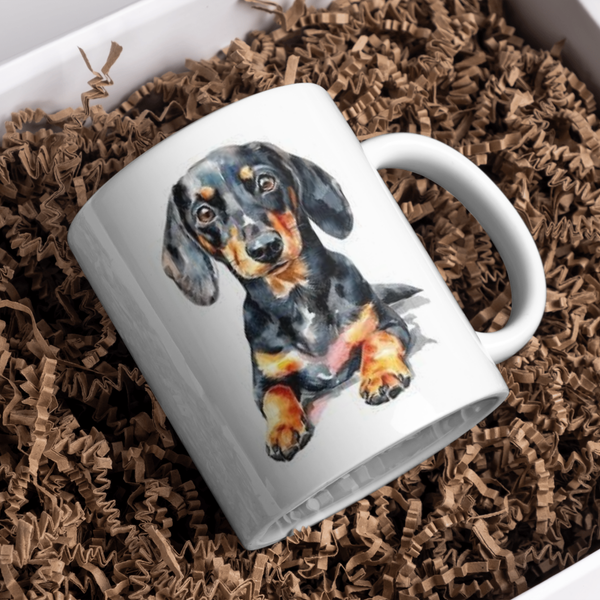 Taza Blanca Personalizada de Cerámica