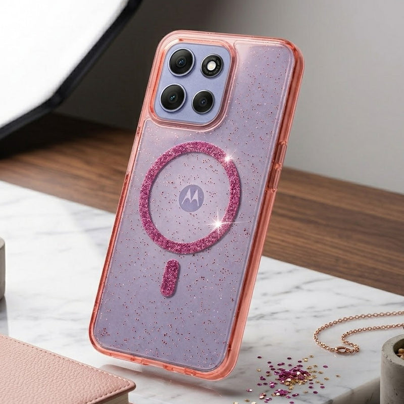 Fundas Magsafe Con Brillo Motorola G15
