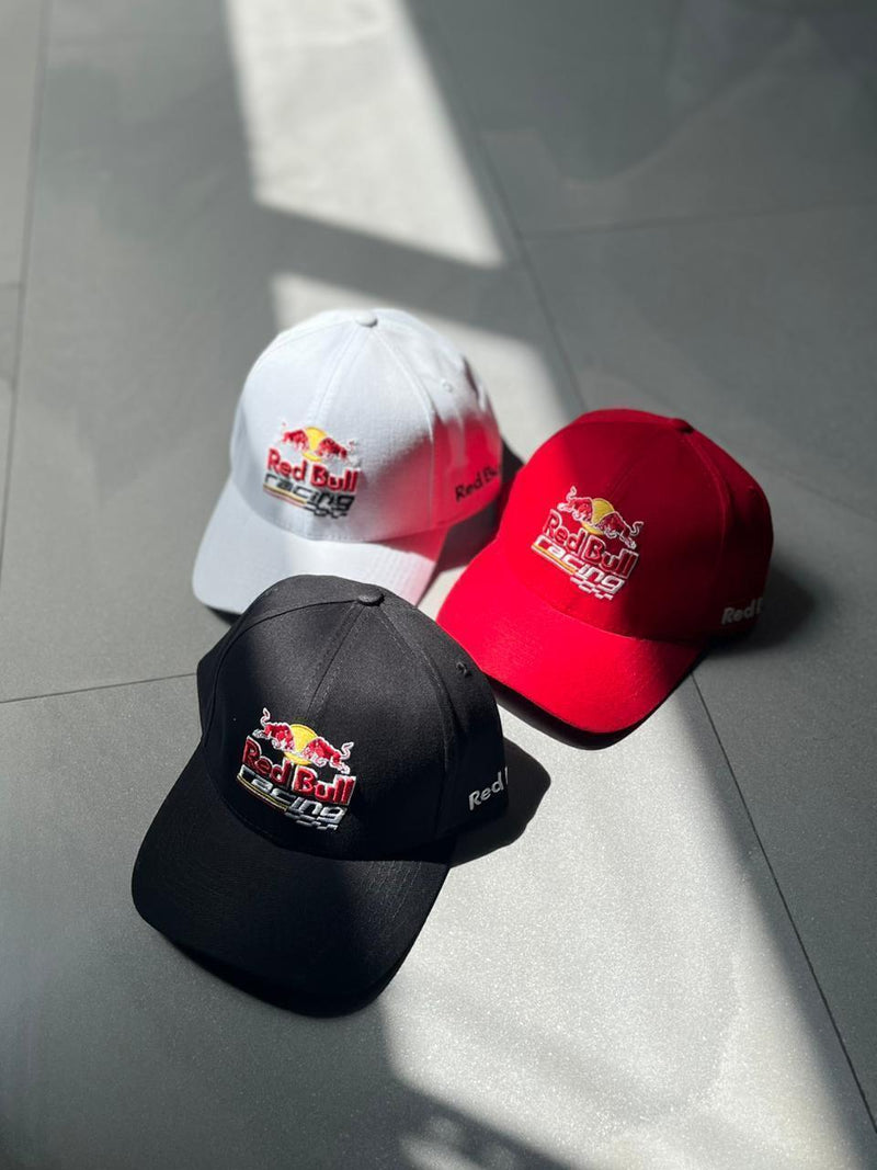 Gorra Red Bull Bordada – Estilo Deportivo y Ajustable