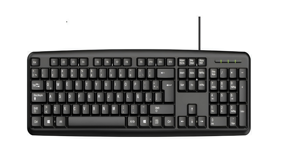 Teclado Común con Cable USB
