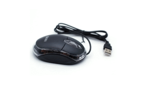 Mouse Óptico con Cable USB Común