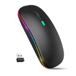 Mouse Inalámbrico Bluetooth RGB Recargable