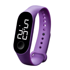 Reloj Digital Táctil Ovalado