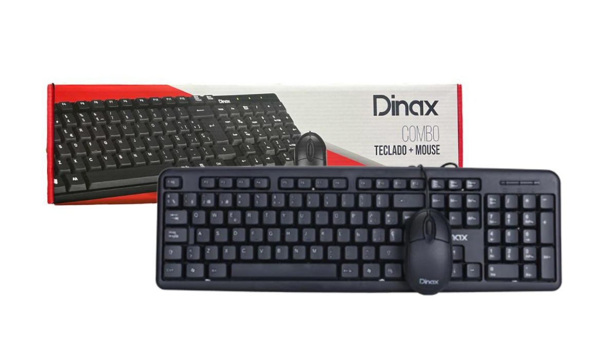 Kit Teclado + Mouse con Cable - Dinax