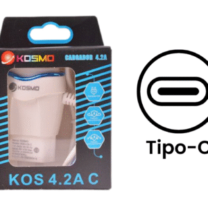 Cargador Rápido Kosmo 4.2A (Tipo C)