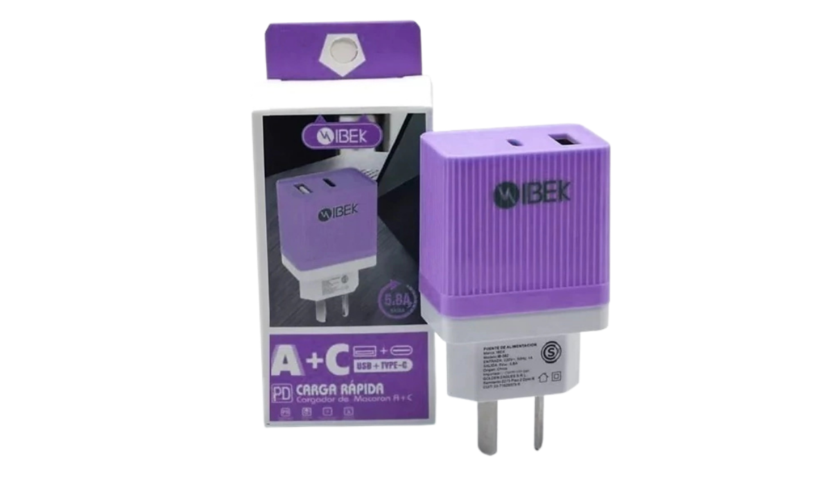 Cabezal Rápido IBEK 5.8A (USB+C)