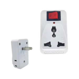 Adaptador de Corriente Mini universal con Botón de Encendido y Apagado