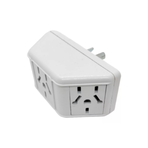 Adaptador Triple de Corriente 220v múltiples entradas