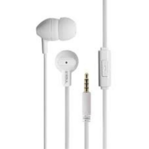 Auricular Comun Manos Libres Color Blanco con Gomita en caja y Compatible con Todos los Celulares Tablet  y otros