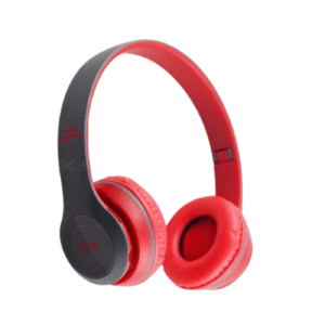 Auricular Vincha Inalámbrico Bluetooth P47 - Rojo