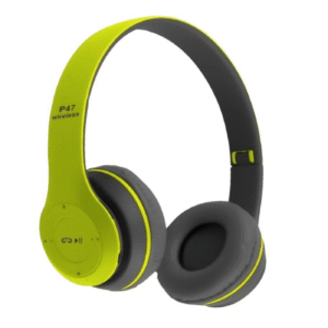 Auricular Vincha Inalámbrico Bluetooth P47 - Verde