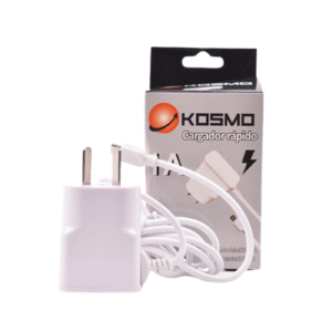 Cargador Kosmo 1A con Cable Micro USB (V8)