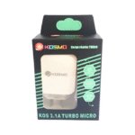 Cargador Kosmo 3.1A "TURBO" con Cable V8 – Carga Rápida