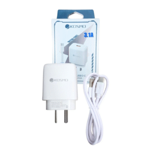 Cargador Kosmo 3.1A "TURBO" con Cable Tipo C