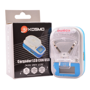 Cargador Universal de Batería con Pantalla LCD