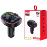 Transmisor FM Bluetooth Q7 para Auto – Multicolor con Conexión USB
