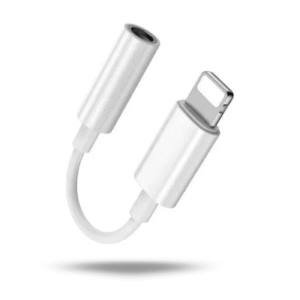 Adaptador para Auricular con Ficha Lightning (iPhone) - Mini Plug Jack 3.5mm