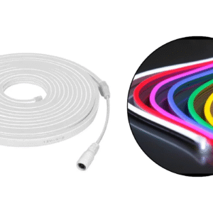 Tira LED Neon Flex 12v Rollo 5Mts