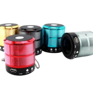Parlante Mini Inalámbrico Bluetooth con Radio FM, Lector de Memoria y Puerto USB