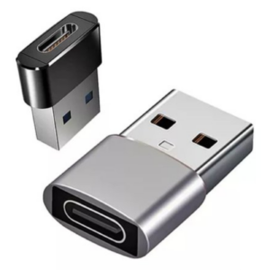 Adaptador OTG Tipo C Hembra - USB Macho