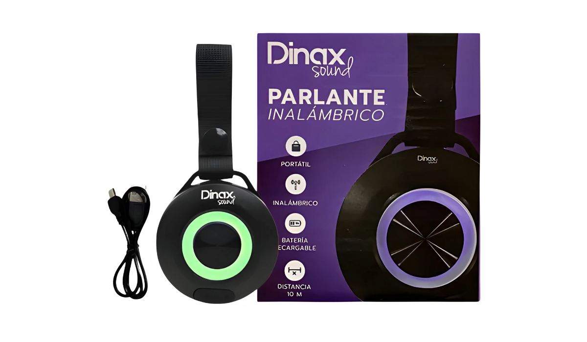Parlante Inalámbrico Bluetooth Portátil - Dinax